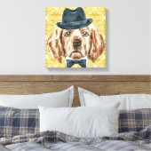 Percival het Lab-omslagdoek Canvasprint Canvas Afdruk (Insitu (Slaapkamer))