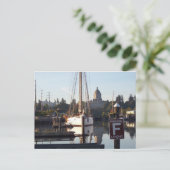 Percival Landing Briefkaart, Olympia, Washington. Briefkaart (Staand voorkant)