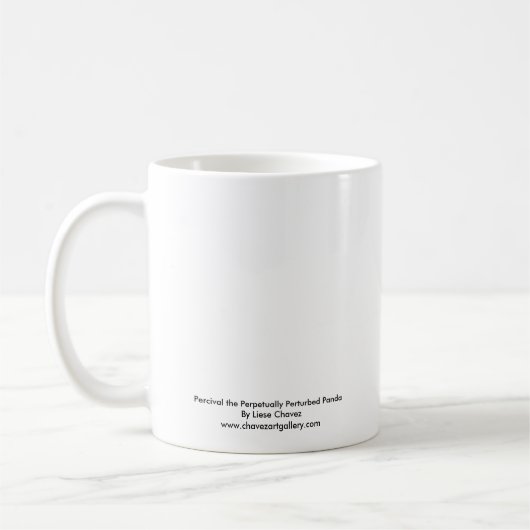 Percival Panda 11oz witte mok (Links)
