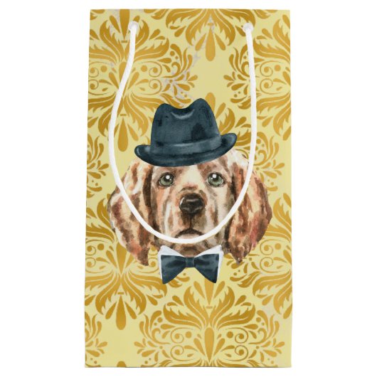 Percival the Lab Gift Bag Klein Cadeauzakje (Voorkant)