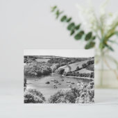 Percuil River Cornwall Briefkaart (Staand voorkant)