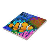 Percula Clown Anenome Fish Tile Tegeltje (Zijkant)