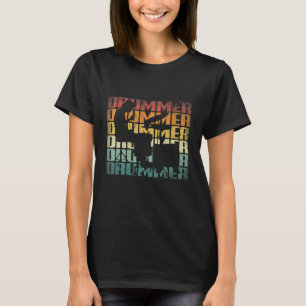 Percussie Instrument Drumsticks Drummer T-shirt