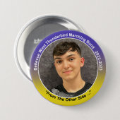 Percussie Jax 9 Ronde Button 7,6 Cm (Voorkant /achterkant)