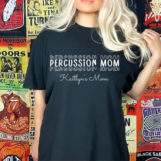Percussie Marching Band Mam  T-shirt
