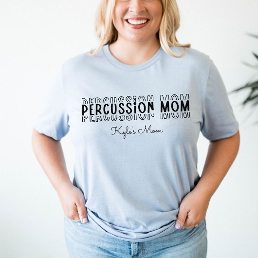 Percussie Marching Band Mam  T-shirt