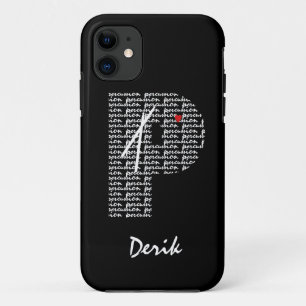 Percussietekst Letter P Case-Mate iPhone Case