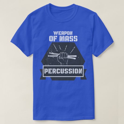 Percussion Drummer T-shirt (Design voorkant)