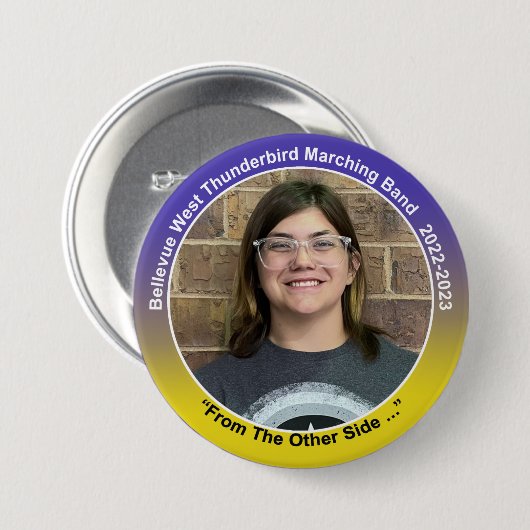 Percussion Makenzie 11 Ronde Button 7,6 Cm (Voorkant /achterkant)