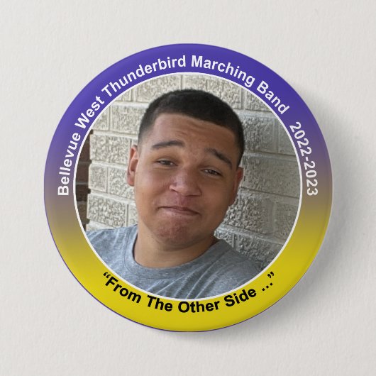 Percussion Merrick 10 Ronde Button 7,6 Cm (Voorkant)