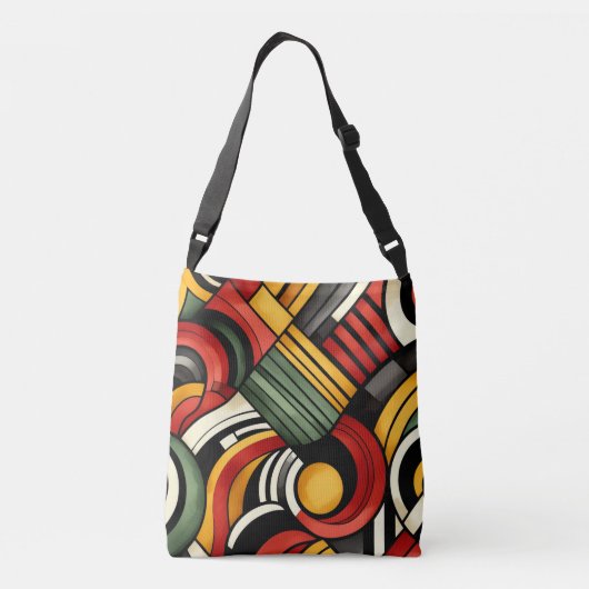 Percussion Rhythms Crossbody Tas (Achterkant)