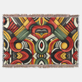 Percussion Rhythms Deken (Voorkant)