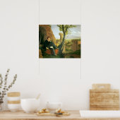 Percy Bysshe Shelley 1845 Poster (Keuken)