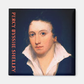 Percy Bysshe Shelley Magneet (Voorkant)
