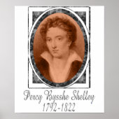 Percy Bysshe Shelley Poster (Voorkant)