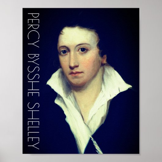 Percy Bysshe Shelley Poster (Voorkant)