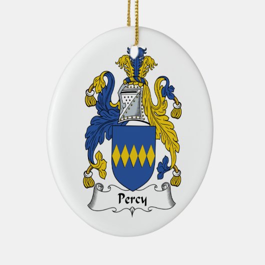 Percy Family Crest Keramisch Ornament (Rechts)