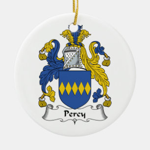 Percy Family Crest Keramisch Ornament