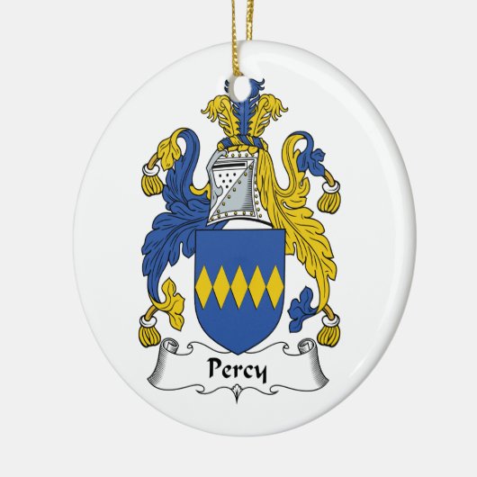 Percy Family Crest Keramisch Ornament (Links)