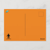 PERCY MARS SIGNES OF LIFE Briefkaart by Jetpackcor (Achterkant)