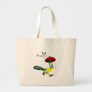 Percy Peacock Grote Tote Bag