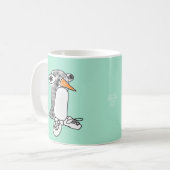 Percy Penguin "Brain.exe reageert niet" mok (Voorkant links)