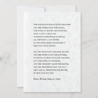 Percy - Romantische Trouwkaart met Gedicht