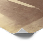 Percy Shelley's Ozymandias Poem Poster (Hoek)