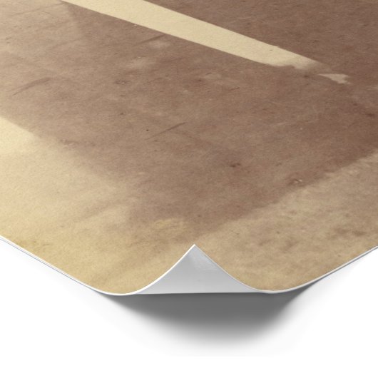 Percy Shelley's Ozymandias Poem Poster (Hoek)