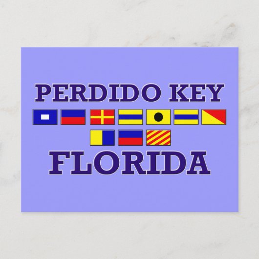 Perdido Key Briefkaart (Voorkant)