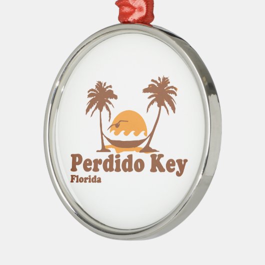 Perdido Key. Metalen Ornament (Links)