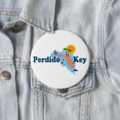 Perdido Key. Ronde Button 4,0 Cm (In situ)