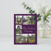 Pere Lachaise Briefkaart (Staand voorkant)