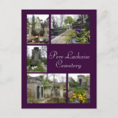 Pere Lachaise Briefkaart (Voorkant)