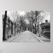 PERE-LACHAISE PATHWAY POSTER (Voorkant)