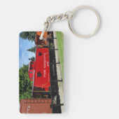 Pere Marquette 1223 trein en kabelsleutelketen Sleutelhanger (achterkant)