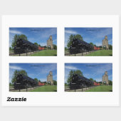 Pere Marquette 1223 treinsticker Rechthoekige Sticker (Vel)