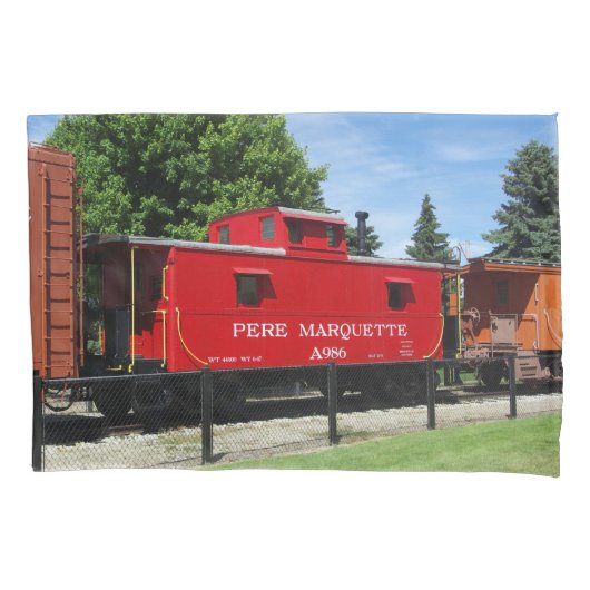 Pere Marquette Caboose A986 kussen hoesje Kussensloop (Voorkant)