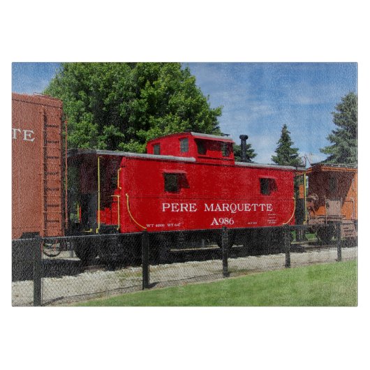 Pere Marquette Caboose A986 snijbord Snijplank (Voorkant)