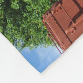 Pere Marquette caboose fleece deken (Hoek)