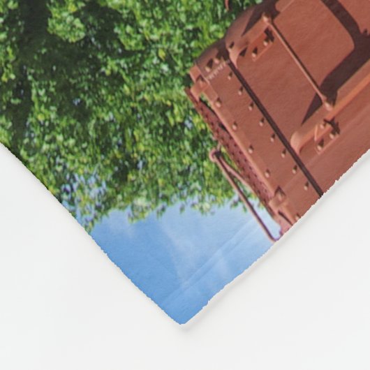 Pere Marquette caboose fleece deken (Hoek)