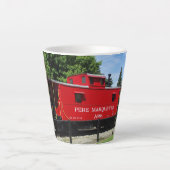 Pere Marquette Caboose latte mok (Voorkant)