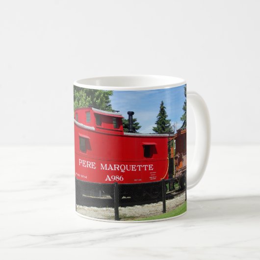 Pere Marquette Caboose mok koffie (Voorkant rechts)