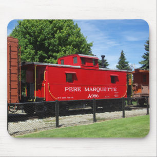 Pere Marquette caboose mousepad Muismat