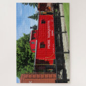 Pere Marquette Caboose puzzel Legpuzzel (Verticaal)