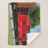 Pere Marquette caboose sherpa deken (Voorkant)