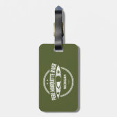 Pere Marquette Michigan Kayaking Bagagelabel (Achterkant verticaal)