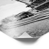 Pere Marquette Railroad depot, Bay City, MI Foto Afdruk (Hoek)