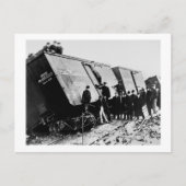 Pere Marquette Railway Freight Wreck Briefkaart (Voorkant)