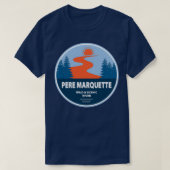 Pere Marquette Wild and Scenic River T-shirt (Design voorkant)